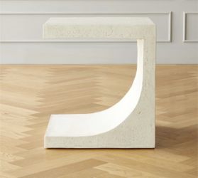 Cement Side Table CB2