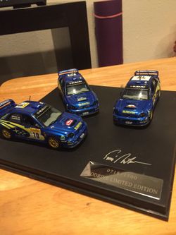 Subaru wrc diecast model wrx sti