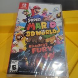 SUPER MARIO 3DWORLD BOWSERS FURY NINTENDO SWITCH BRAND NEW FACTORY SEALED 