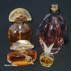 VTG Perfume Lot Of 4 Guess 3.4oz Avon Imari, Rare Gold, Pique Cologne Parfum