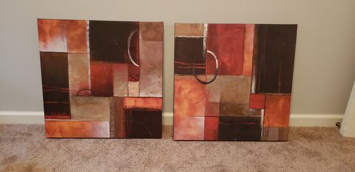 Real oil base paintings