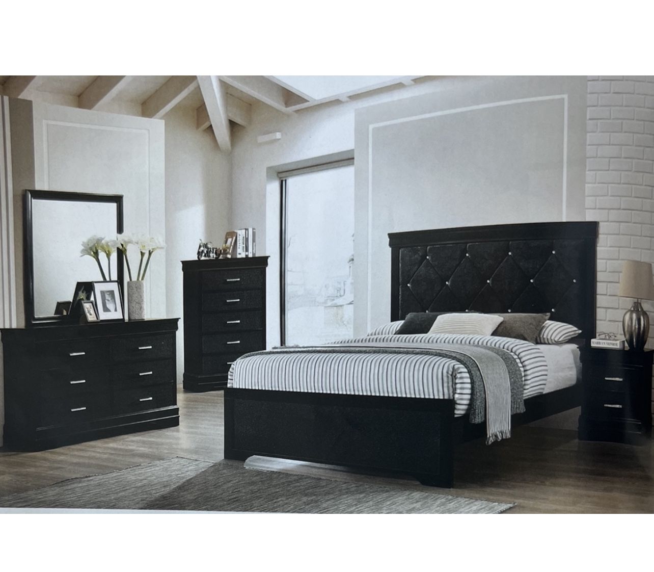 Bedroom Set 4pc Queen Or King Not Including Mattress And Box Spring,All Products : American Fashion Style Bags On Sale