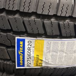 275/60/20 Goodyear Wrangler SRA