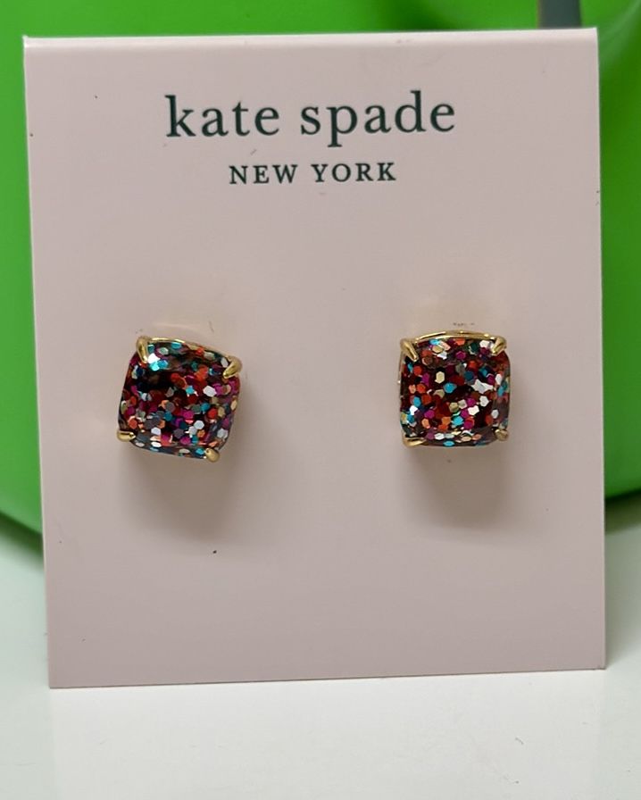 Kate Spade New York Mini Small Square Studs Earrings