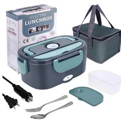 CHARMDOO Electric Lunch Box – Portable 80W Food Warmer