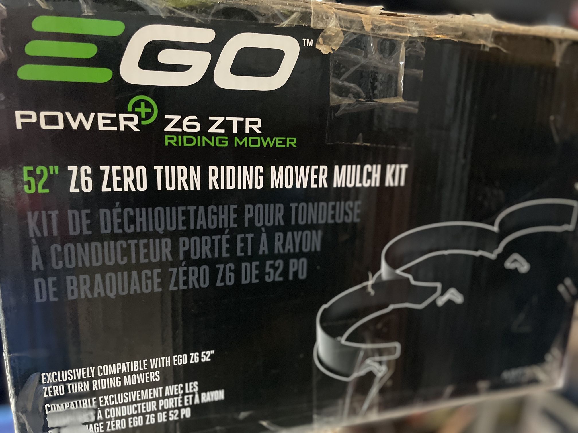 Ego Zero Turn Mulching Kit