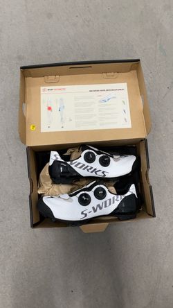 Specialized S-Works Recon MTB Gravel Shoes White Size 40.5 EU 7.75 US NEW