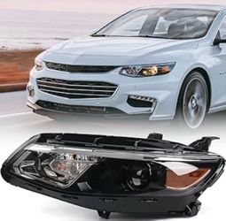 1657F - Chevy Malibu Headlight Assembly 2016 2017 2018 Replacement Chevrolet Head Light Halogen Projector Headlamp Left Driver Side 5  Brand ne