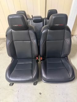 Tacoma Pro Leather Seats