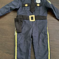 Kids Police Officer Costume 