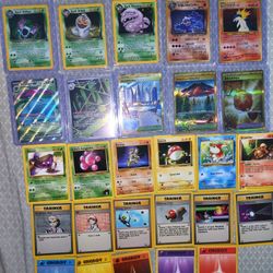 Vintage Pokemon Cards 