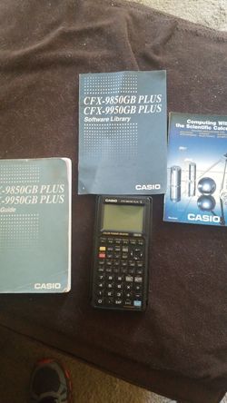 Casio CFX-9850GB PLUS graphing calculator