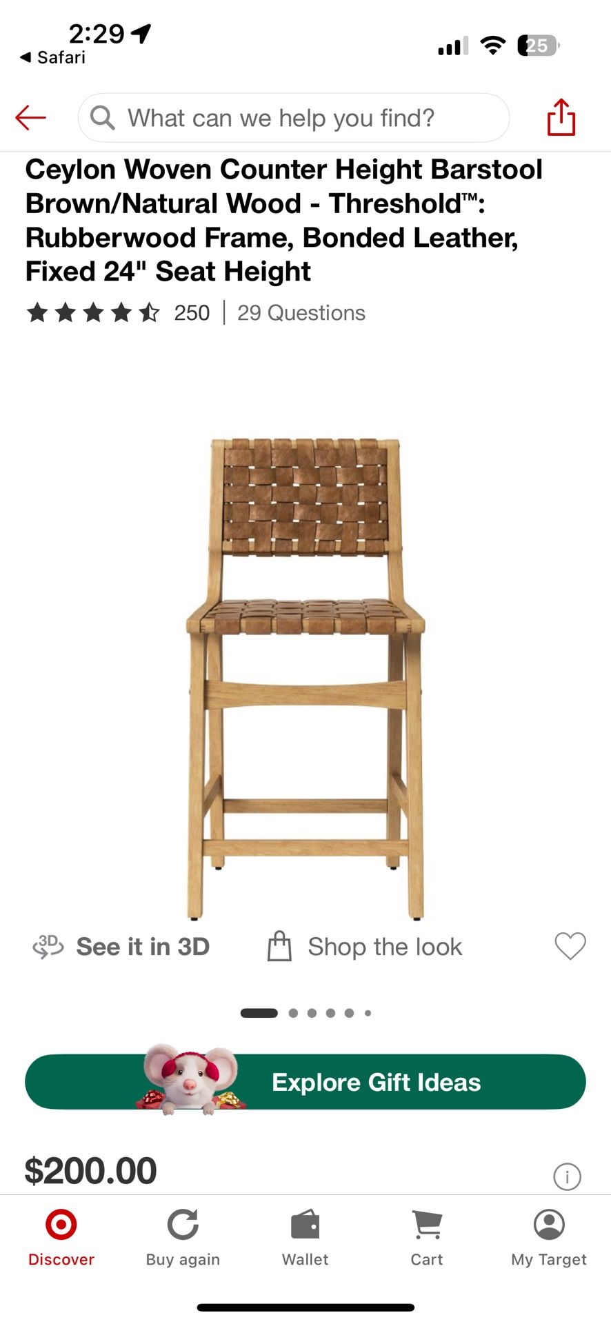2 Bar Stools $80