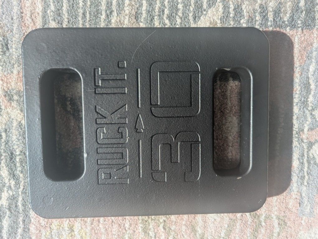 GORUCK 30lb Black Weight Plate for Rucking Built in USA