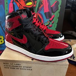 Air Jordan 1 Retro High // Patent Bred - 9.5M