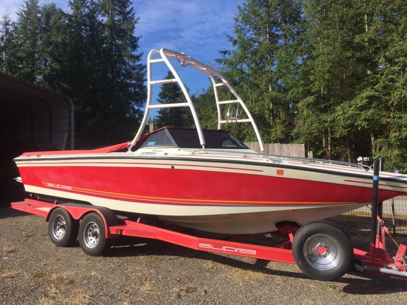 1990 23' Supra Pirata 7.4l PCM Tower and Trailer