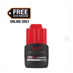 Milwaukee M12 Battery 2.5
