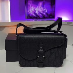 Mens Dior Small Saddle Side Bag 