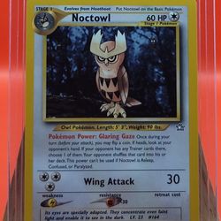 [Vintage]Noctowl Uncommon Neo Genesis 042/111, Non Holo, NM