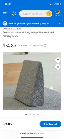 Brentwood Home Wedge Pillow