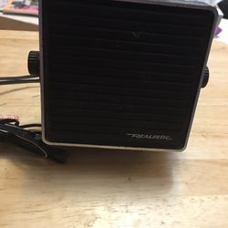 cb or scanner plug in speaker