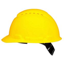 X4 New Yellow 3M Hard Hats