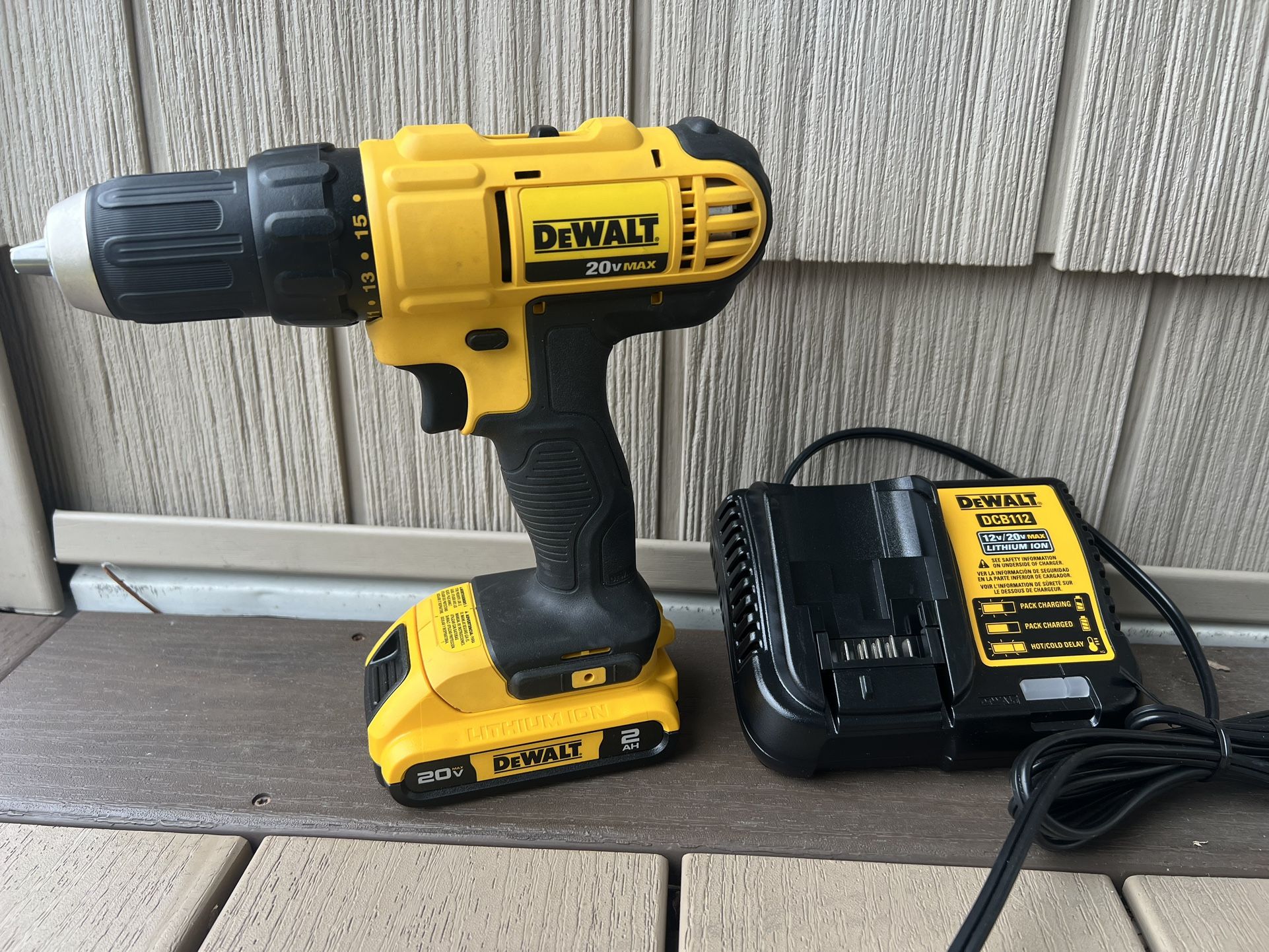 DeWalt DCD771 20V 1/2" Drill Driver