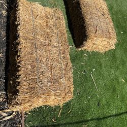 Two Huge Straw Bales. $10 each