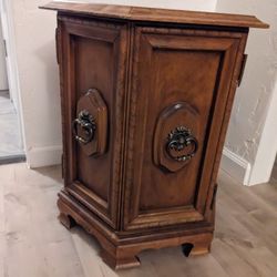 Wooden Dresser Armoire Side Table