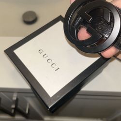 black gucci belt
