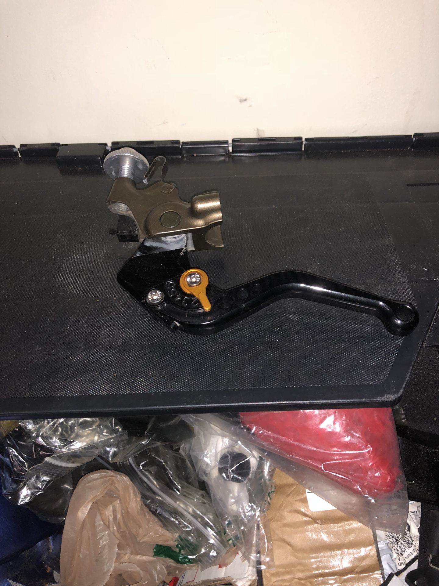 Street bike clutch lever