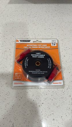 Retractable test leads