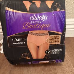 Always discreet boutique underwear