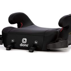 Diono Solana 2 Latch, XL Space Backless Booster Seat, | Lightweight Backless Booster
