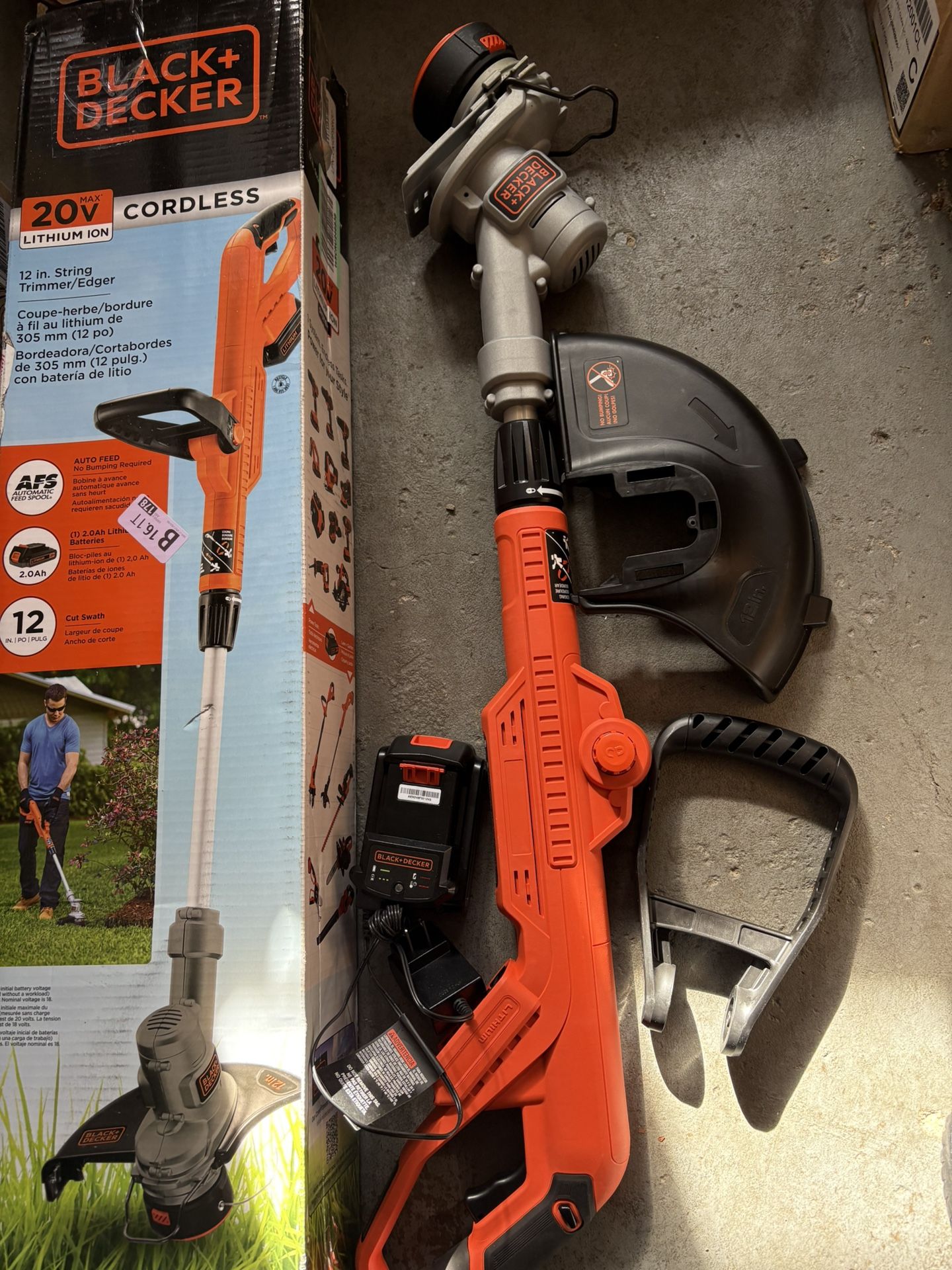 Black and Decker Cordless Grass Trimmer