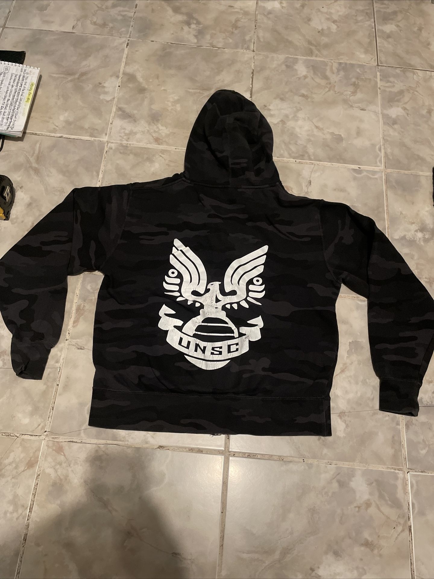 Halo UNSC Employee(RARE) 343 Industries Hoodie Sweater Camo Xbox