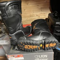 Firefighter Turnout Boots New Size 10.5