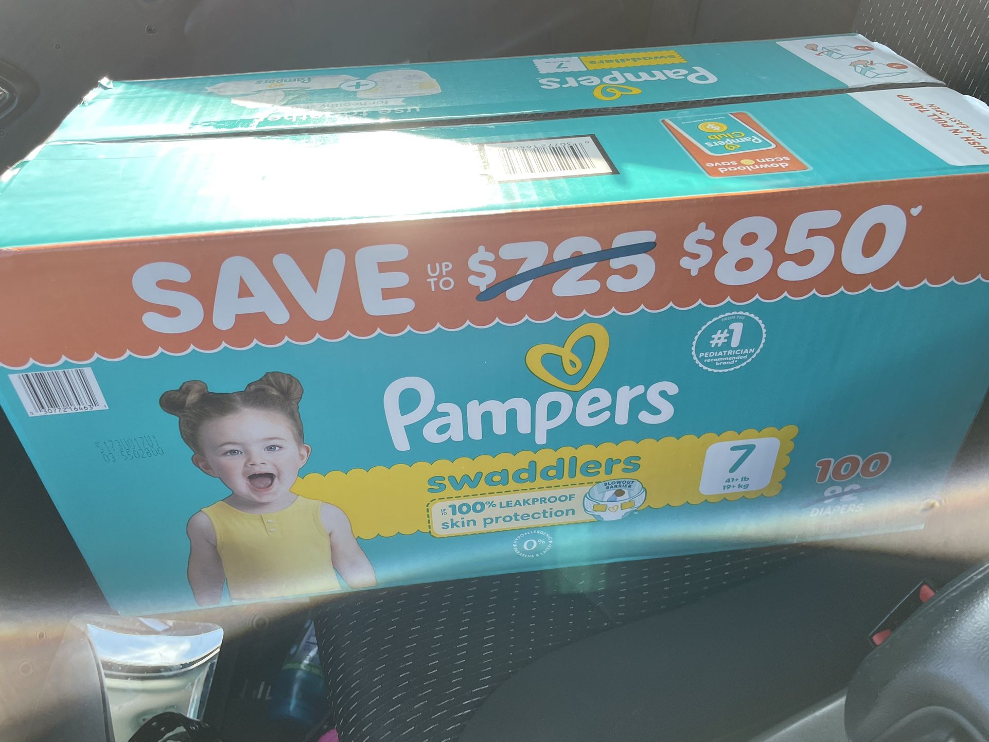 Pampers ( Size 7 )