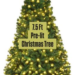 Pre- Lit Christmas tree