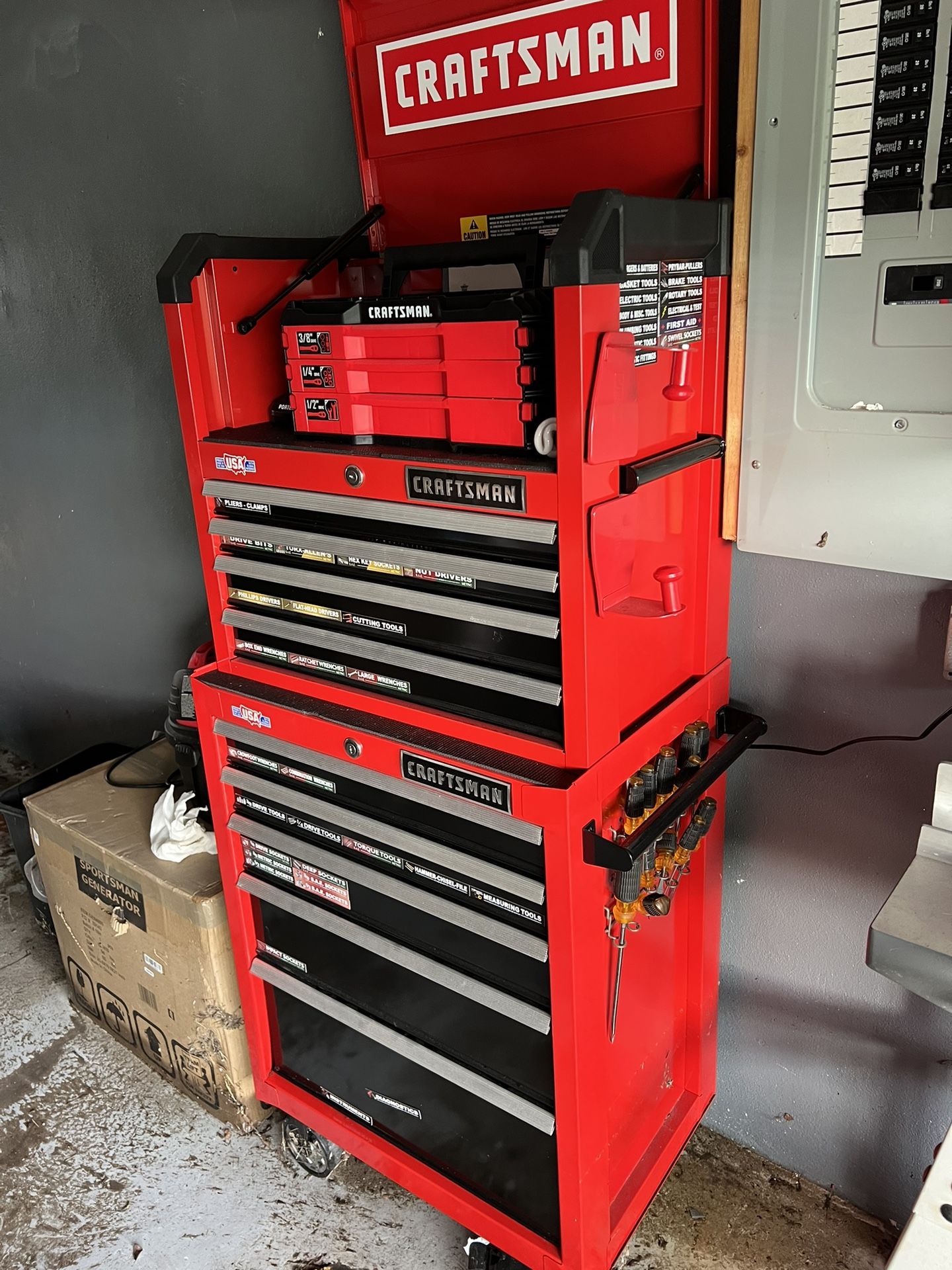 Craftsman Mechanics Tool Chest Tower