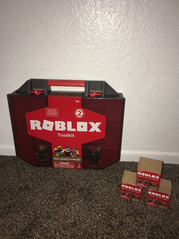 Roblox Toolkit And 3 Blind Box Figures For Sale In Ontario Ca