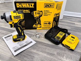 🔥 DRILL DEWALT 20V MAX ATOMIC – Kit de Impacto 🔥