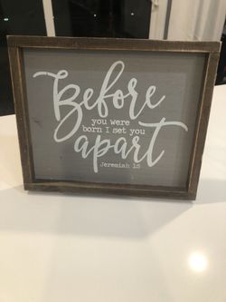 Scripture Sign