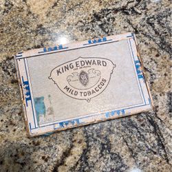 King Edward VII Vintage Cigar Box