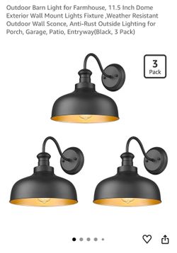 Black out door lights