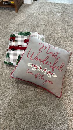 Christmas Blanket & Pillow