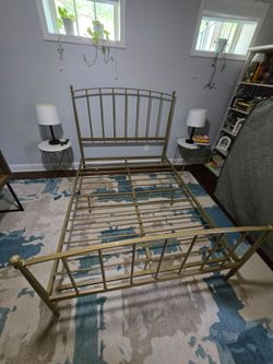 Queen Bed , frame and mattress