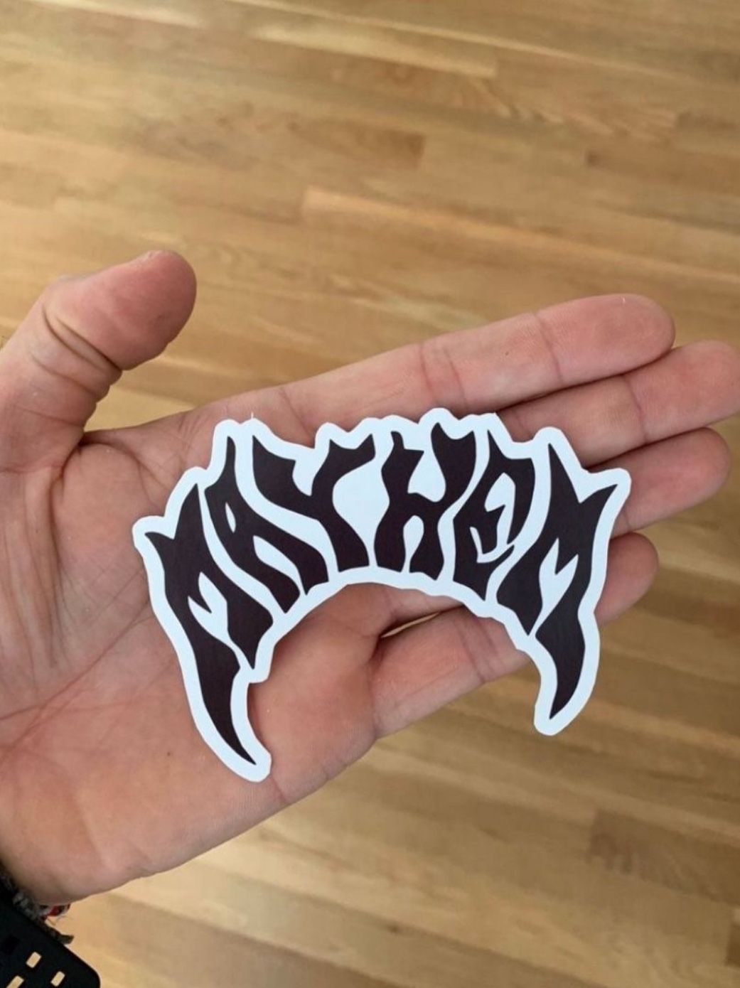 Mayhem Lost Surfboards Sticker Skate surf Decal