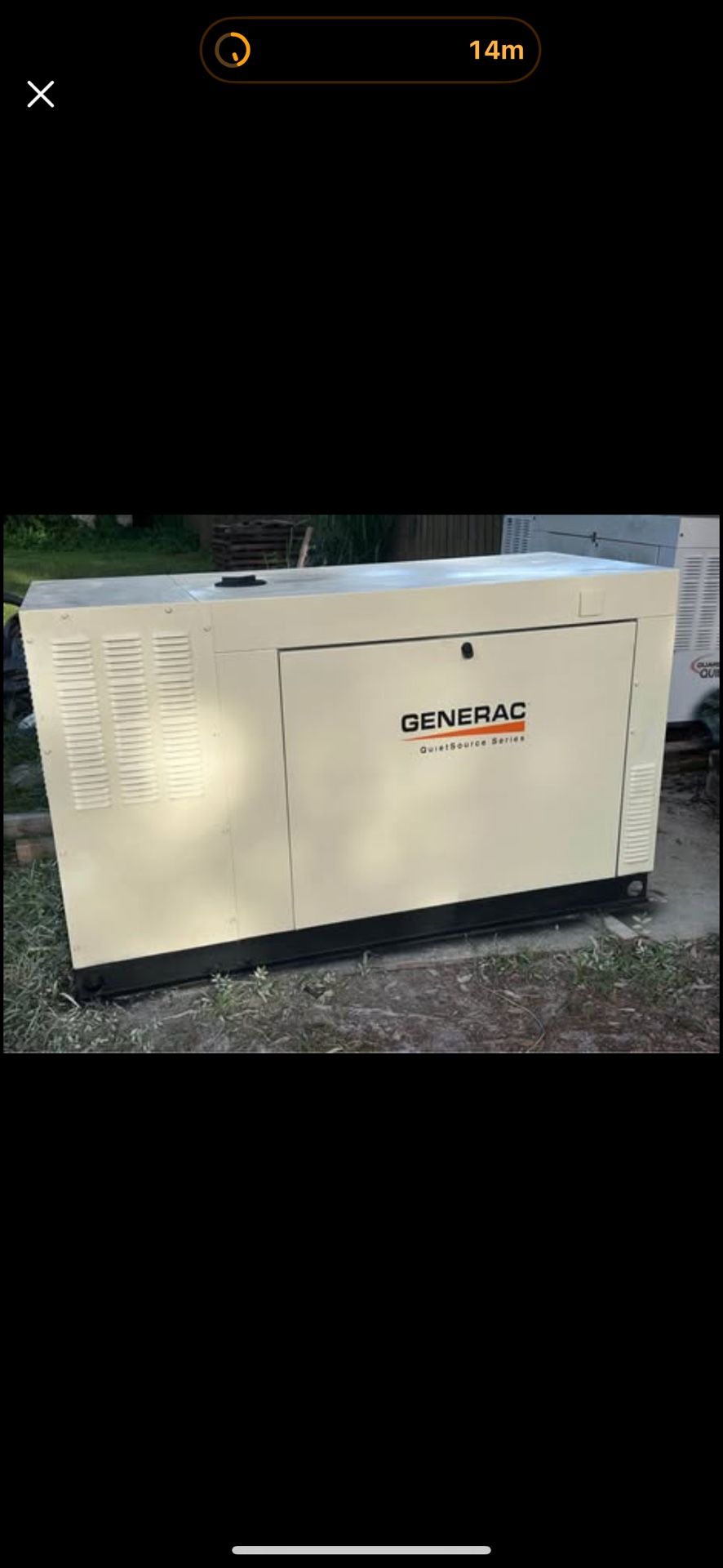 48kW Generac Generator Includes the 200 Amp Transfer Switch