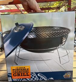 14-Inch Portable Charcoal Grill